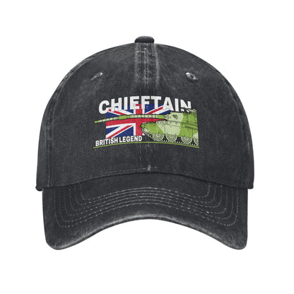 MAIN BATTLE TANK FV4201 CHIEFTAIN BRITISH ARMY Printed unisex baseball cap adjustable cap outdoor trucker hat veterans Gifts