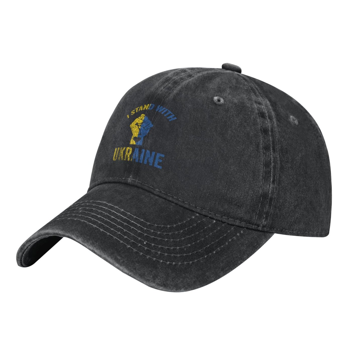 I Stand With Ukraine 2 Printed unisex baseball cap adjustable cap outdoor sun hats trucker hat