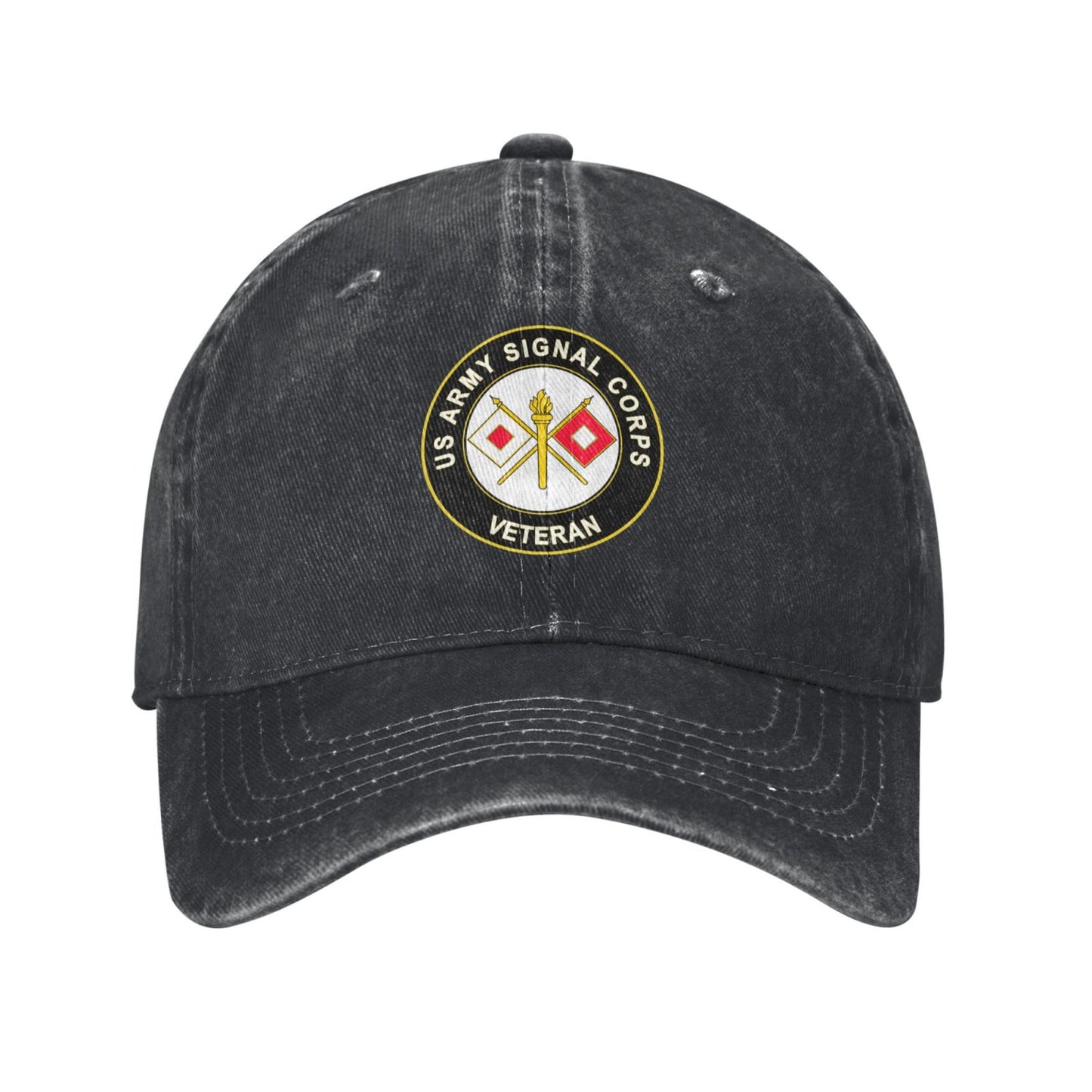 US Army Signal Corps Printed unisex baseball cap adjustable cap outdoor sun hats trucker hat