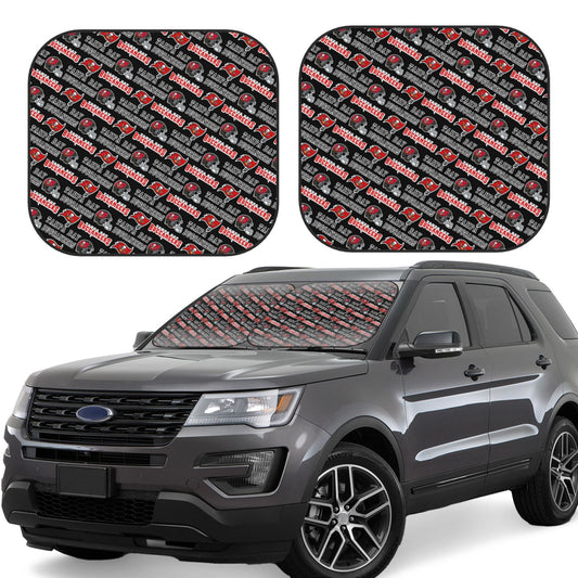 Tampa Bay Buccaneers foldable Car front windshield sunshade UV resistant sunshade