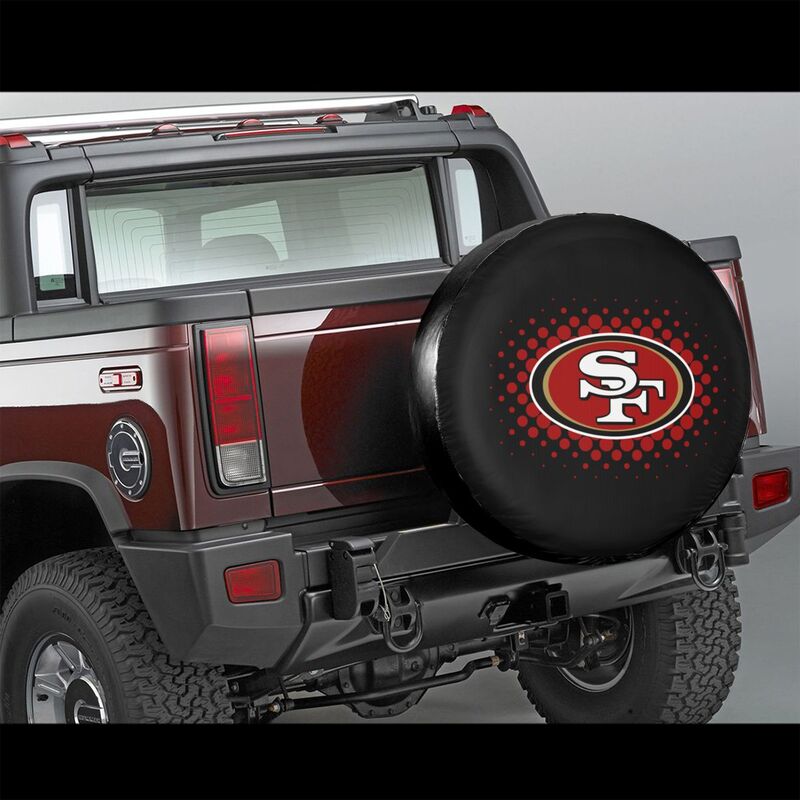 San Francisco 49ers Printing tire protection cover car sun protection tire protection cover