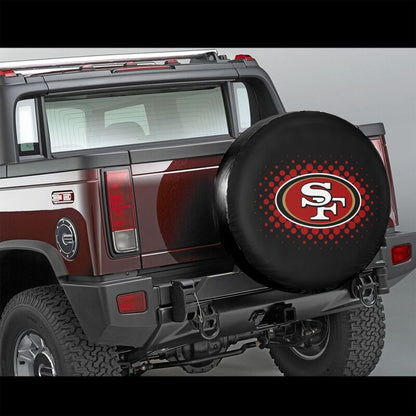San Francisco 49ers Printing tire protection cover car sun protection tire protection cover