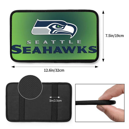 Seattle Seahawks2 Printed car armrest box pad anti-abrasion pad