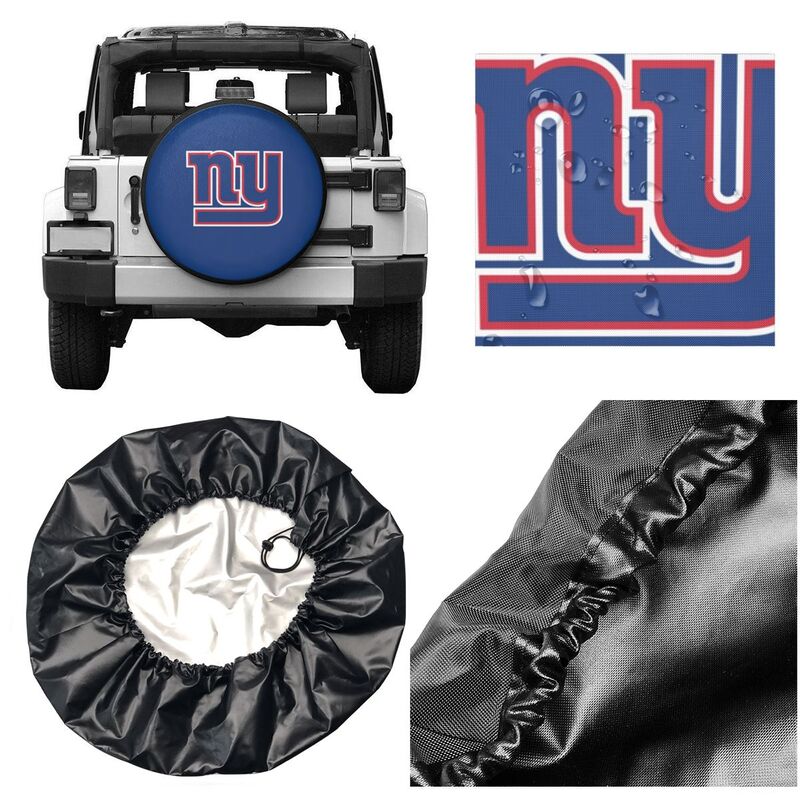 New York Giants Printed tire protection cover car spare tire dust protection cover