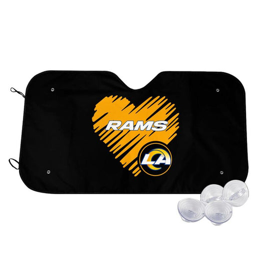 Los Angeles Rams Printing is suitable car front windshield sunshades Car windshield sunshades