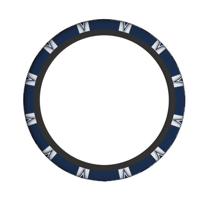 Dallas Cowboys 2 Printed elastic steering wheel cover car steering wheel protective cover