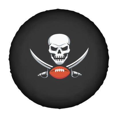 Tampa Bay Buccaneers car dustproof sunscreen tyre protective cover Tyre protective cover