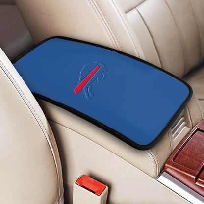 Car armrest box pad Buffalo Bills Printed central armrest box cushion protective pad