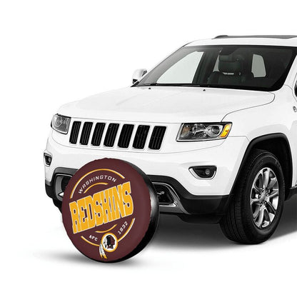 Washington Redskins Printing car tire protection cover car spare tire dust protection cover