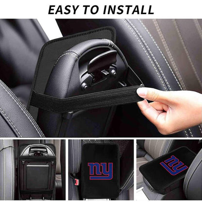 New York Giants Printed car center armrest box pad anti slip pad