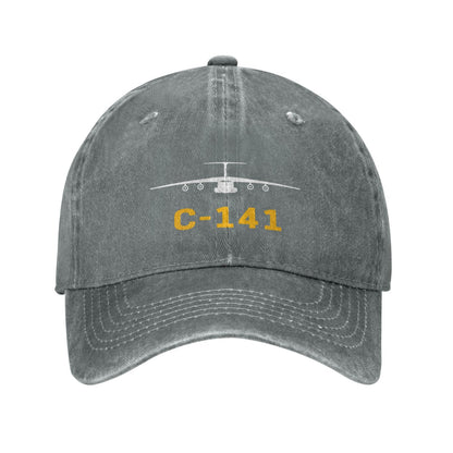 C-141 Printed unisex baseball cap adjustable cap outdoor sunshade trucker hat