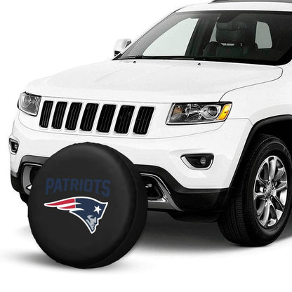 New England Patriots 3 Car tire protective cover waterproof and dustproof tire cover