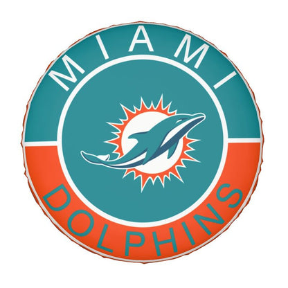 Miami Dolphins Printed tire protection cover car spare tire dust protection covers