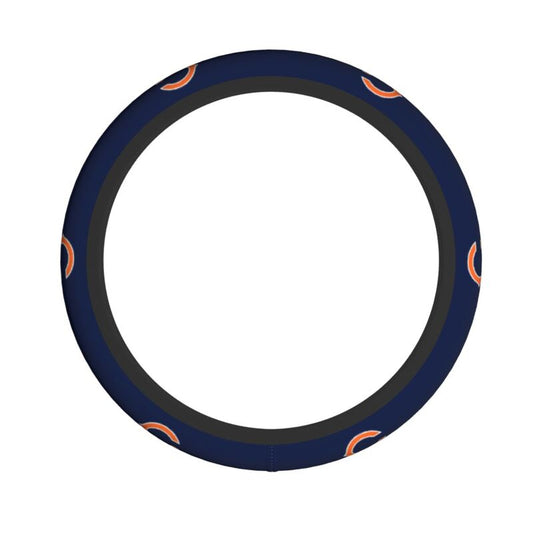 Chicago Bears 4 Printed car protective cover elastic steering wheel cover