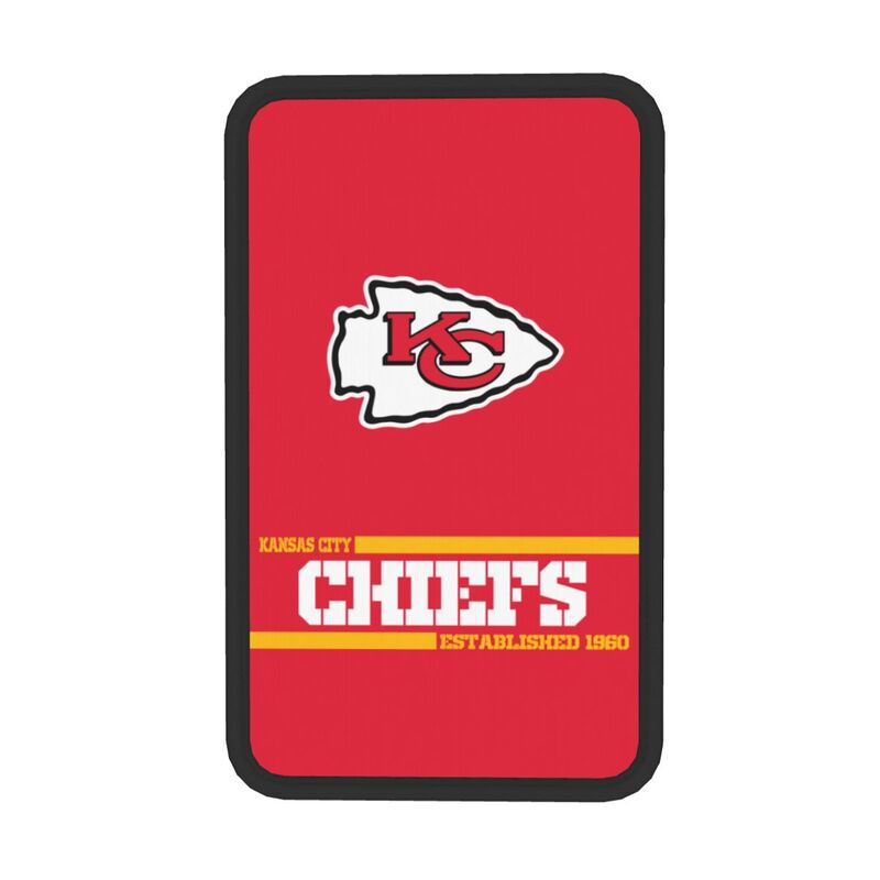 Kansas City Chiefs Printed car armrest box pad Protective pad