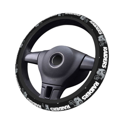 Las Vegas Raiders 1 Printed car protective cover elastic steering wheel cover