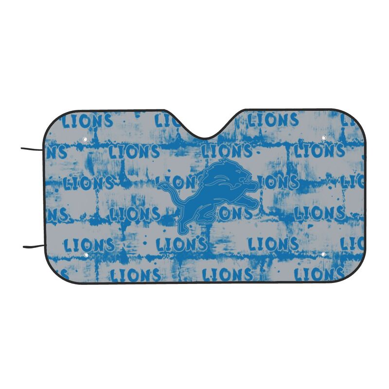 Detroit Lions Printed front windshield sunshade car windshield sunshade (multi size)