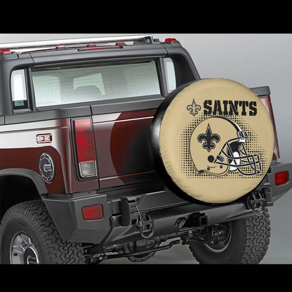 New Orleans Saints Printed tire protection cover car sun protection tire protection cover