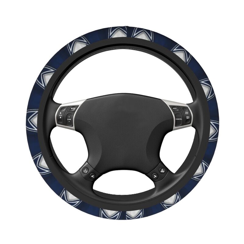 Dallas Cowboys 1 Printed elastic steering wheel cover breathable protective cover