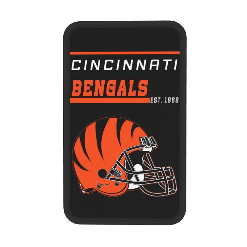 Cincinnati Bengals Print car armrest box cushion armrest protective cover