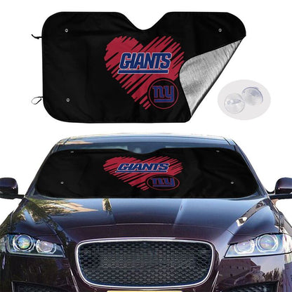 New York Giants Printing is suitable car front windshield sunshades Car windshield sunshades