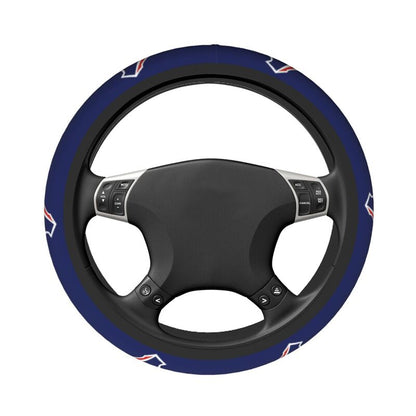 Houston Texans Printed breathable elastic steering wheel protective cover