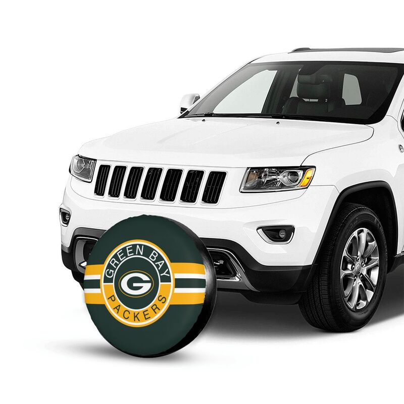 Green Bay Packers Print tire protection cover car sun protection tire protection cover