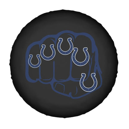 Indianapolis Colts Print tire protection cover car spare tire dust protection covers