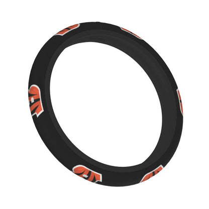 Cincinnati Bengals 2 Printed breathable elastic steering wheel anti slip cover