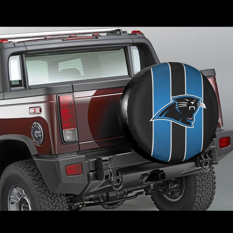 Carolina Panthers Print tire protection covers car sunscreen tire protection covers