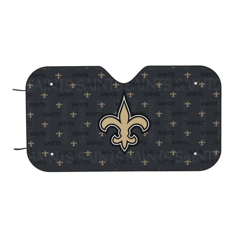 New Orleans Saints Printed is suitable for front Car windshield sunshades Car windshield sunshades