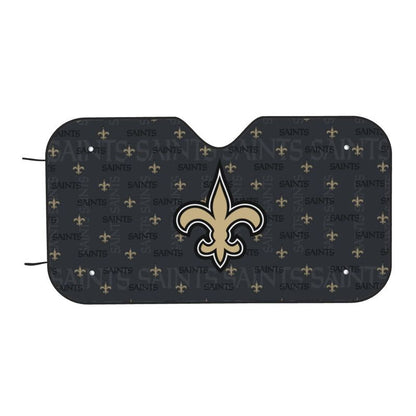New Orleans Saints Printed is suitable for front Car windshield sunshades Car windshield sunshades
