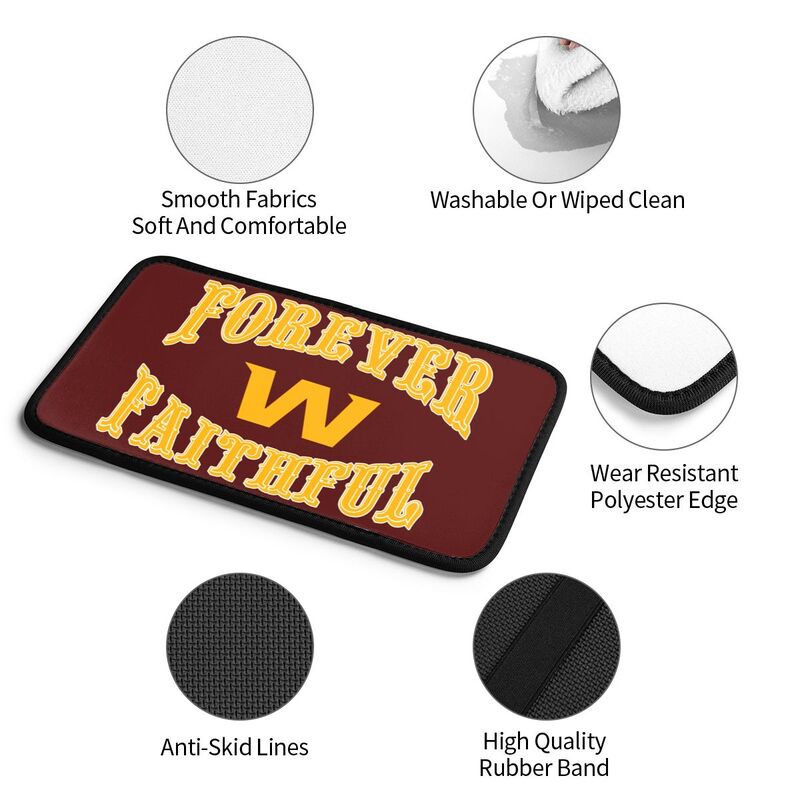 Washington Redskins Print car armrest box cover armrest protective cover
