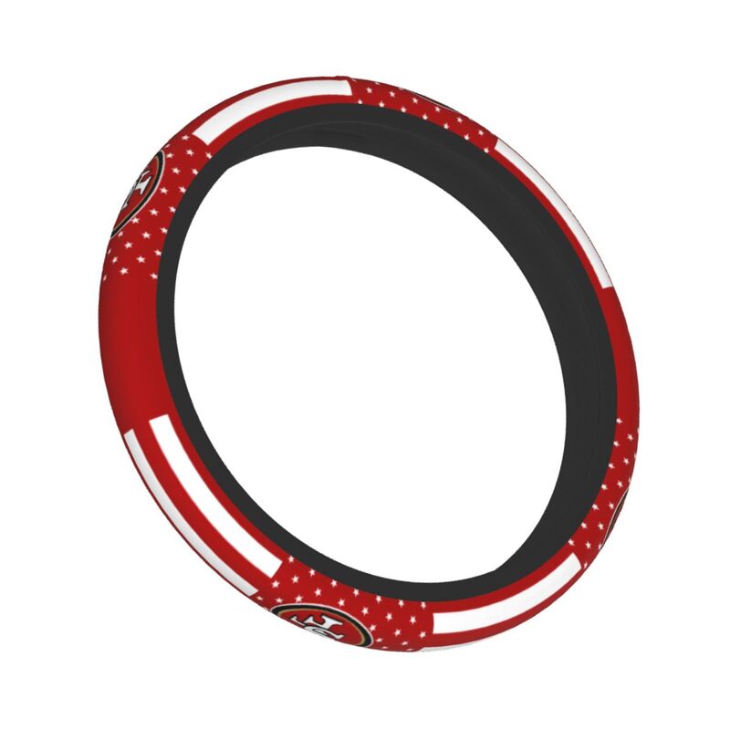 San Francisco 49ers 5 Printed breathable elastic steering wheel anti slip cover