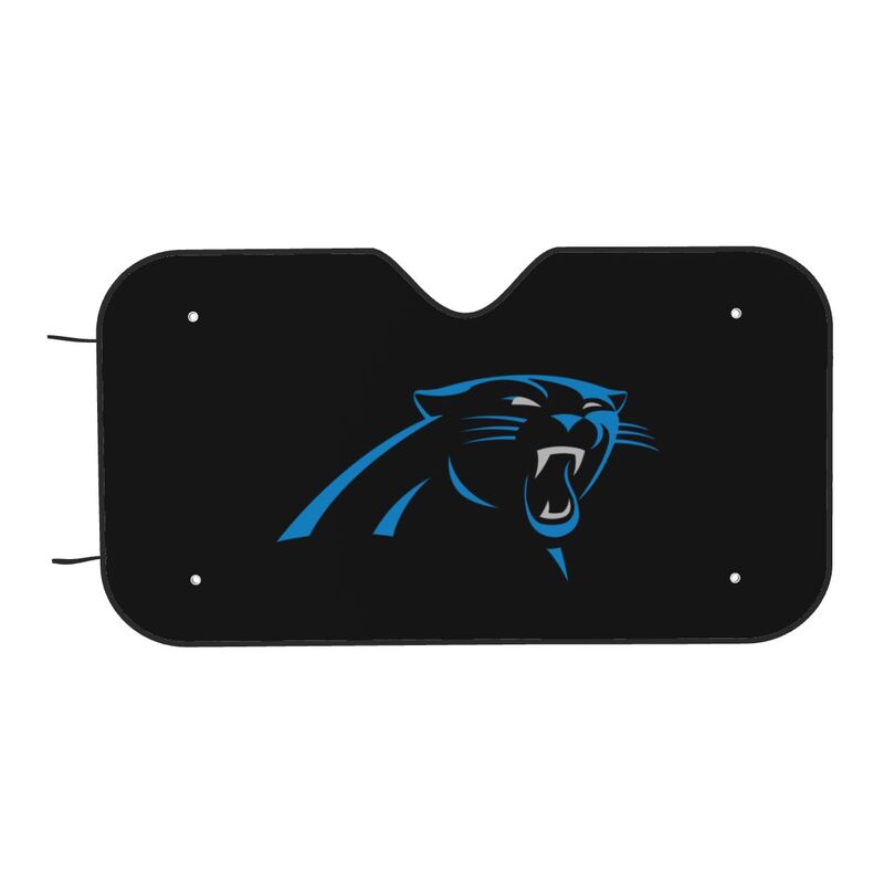 Carolina Panthers Printed car multi size front windshield sunshade car windshield sunshade