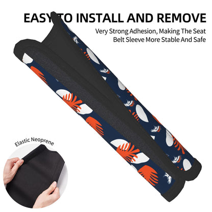 Denver Broncos Car seat belt shoulder strap adult seat belt protective cover