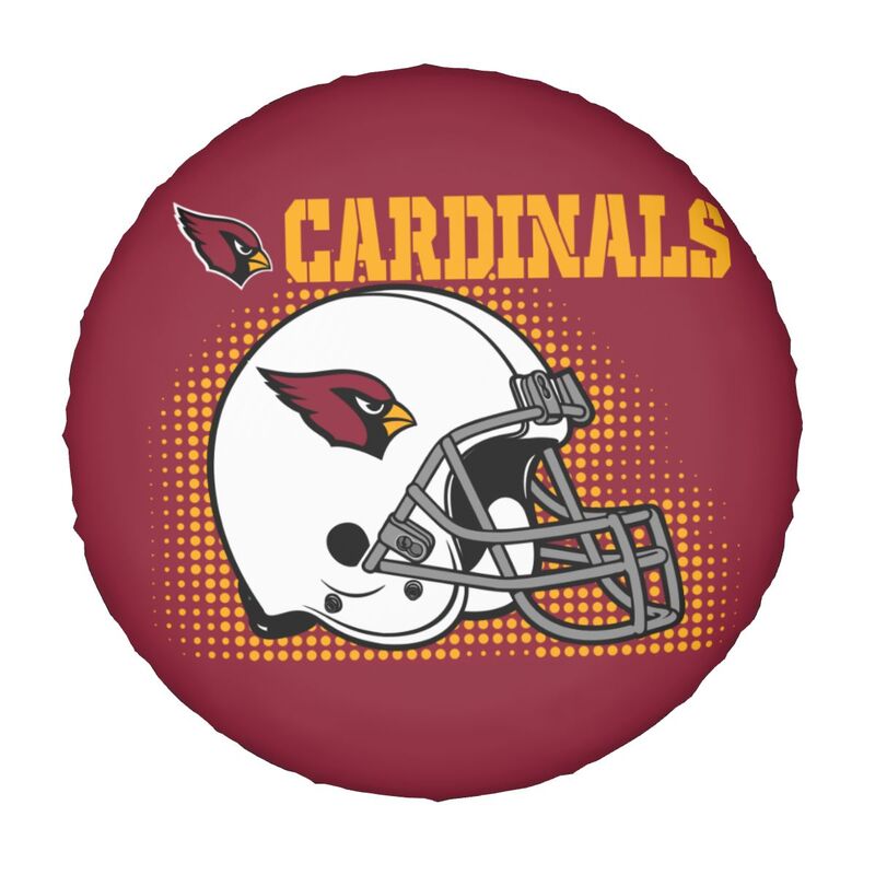 Arizona Cardinals Printed tire protection cover car sun protection tire protection cover