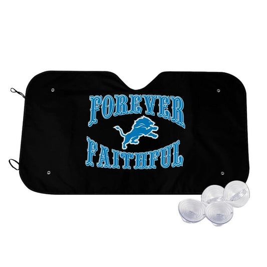 Detroit Lions Printing car multi size front windshield sunshade car windshield sunshade