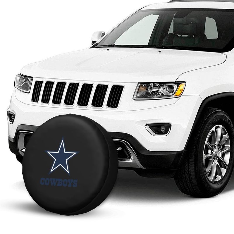 Dallas Cowboys Car tire protective cover waterproof and dustproof tire cover