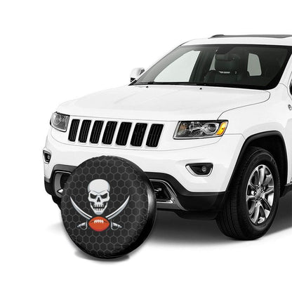 Tampa Bay Buccaneers 2 Grid printed car tire cover dustproof and waterproof tire cover