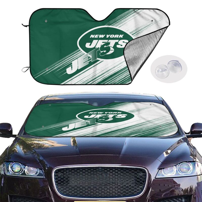 New York Jets Print car windshield sunshade panel car windshield sunshade cover multiple sizes