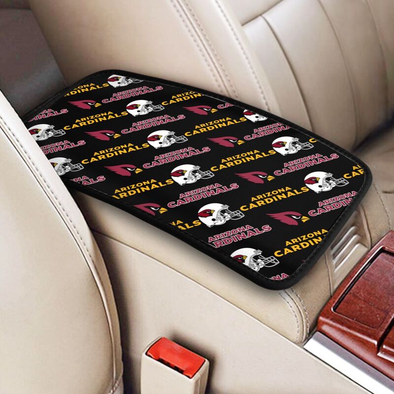 Arizona Cardinals Printing car armrest box protective pad