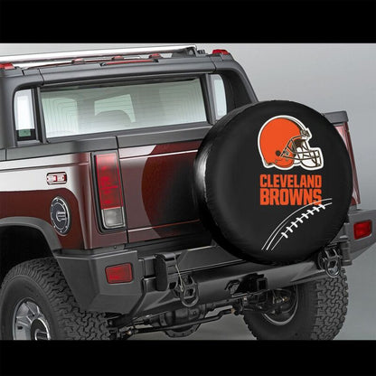 Cleveland Browns Print tire protection covers car sunscreen tire protection covers