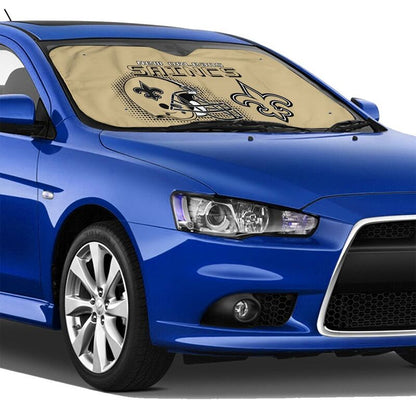 New Orleans Saints Printing Car windshield sunshades is suitable car front windshield sunshades
