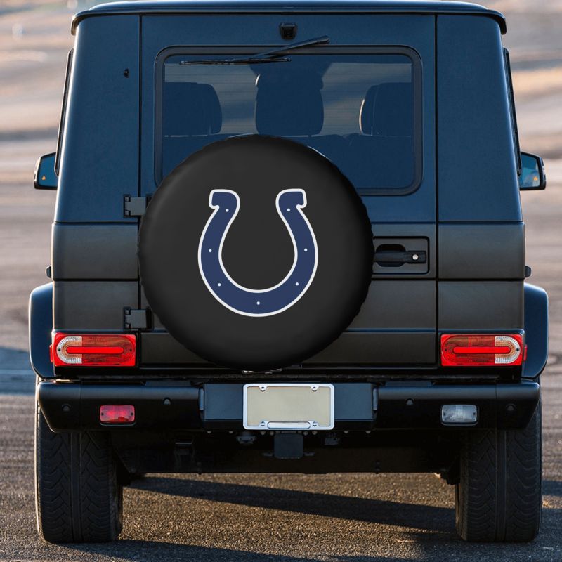 Indianapolis Colts Car tire protective cover waterproof and dustproof tire cover
