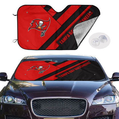 Tampa Bay Buccaneers Print suitable for front Car windshield sunshades Car windshield sunshades