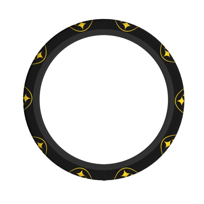 Pittsburgh Steelers 1 Printed elastic steering wheel cover anti slip breathable