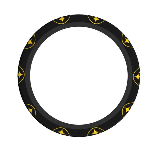 Pittsburgh Steelers 1 Printed elastic steering wheel cover anti slip breathable