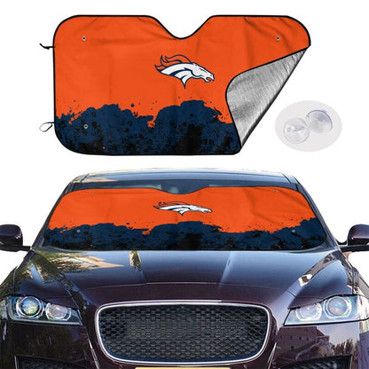 Denver Broncos Print car front windshield sunshade car windshield sunshade (multi size)