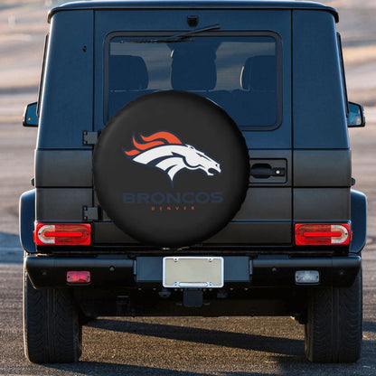 Denver Broncos Car tire protection cover spare tire waterproof and dustproof cover